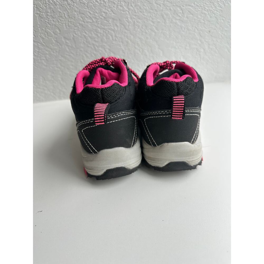 Girls Black & Pink Hiking Boots Size 12 Trail Sneakers - Picture 3 of 5